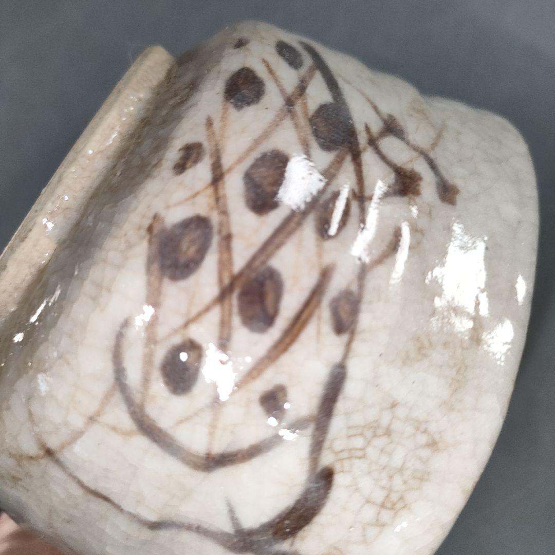 A1335-6/在銘/絵唐津向付5客/銘々皿/飾鉢/盛鉢/菓子鉢/懐石道具/