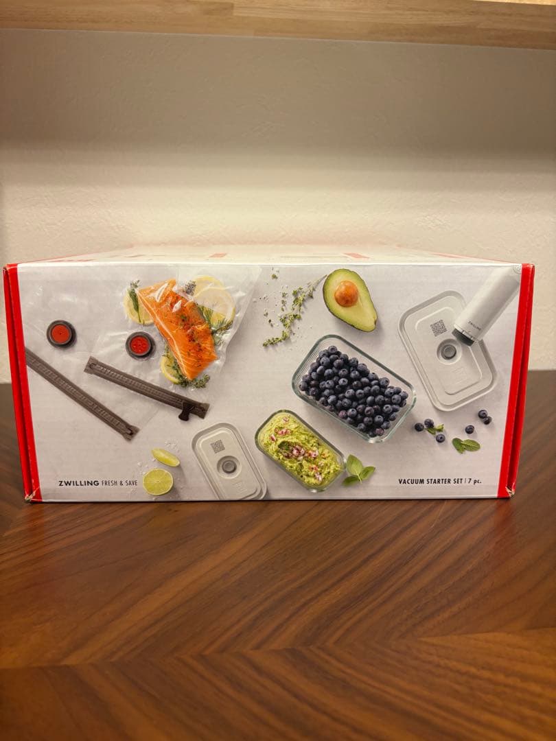 【新品 未使用】　ZWILLING　真空パック機　スターター 7点セット