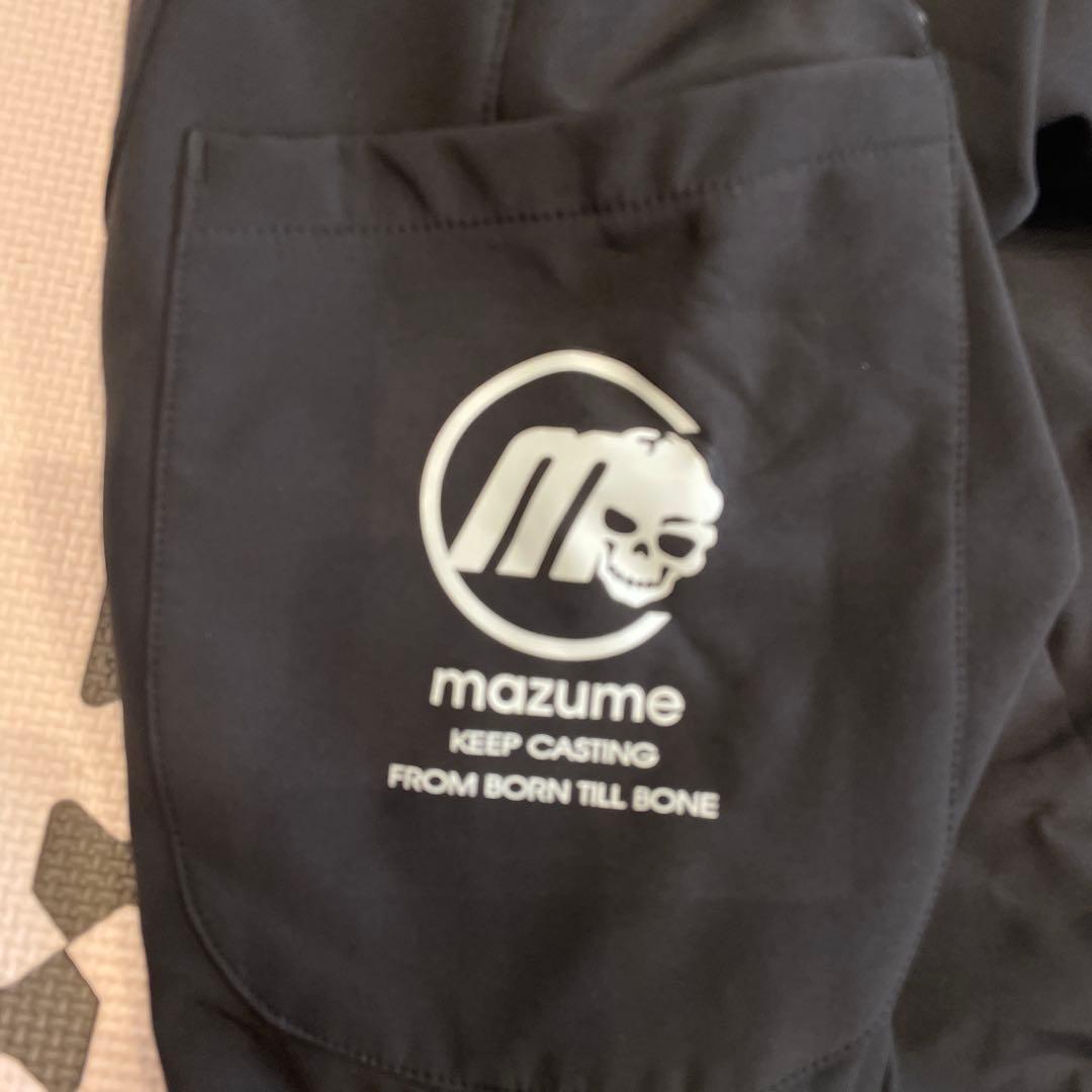 mazume フィッシングウェア上着 L パンツM黒