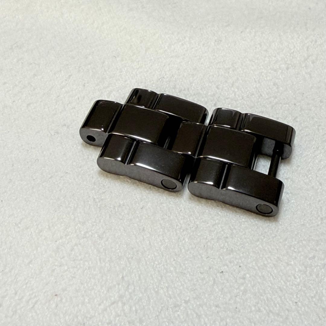 未使用品　シャネル　J12 時計　2コマ　ブラック