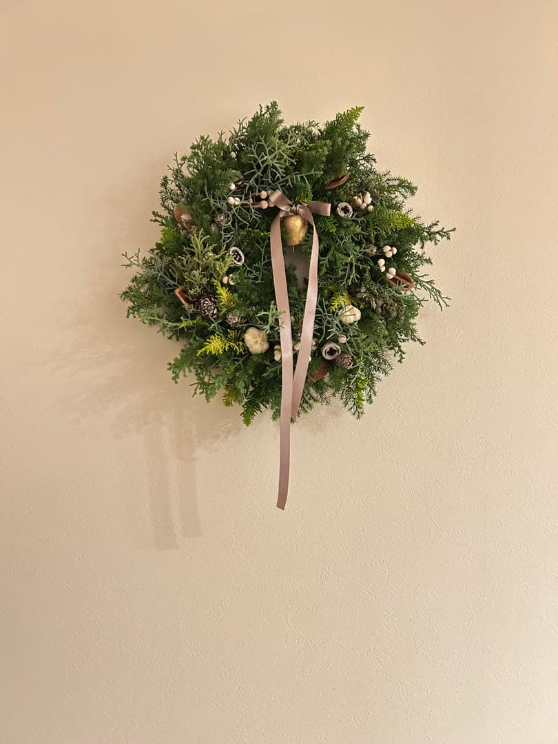 大人のクリスマスリース 約30センチ ※予約用