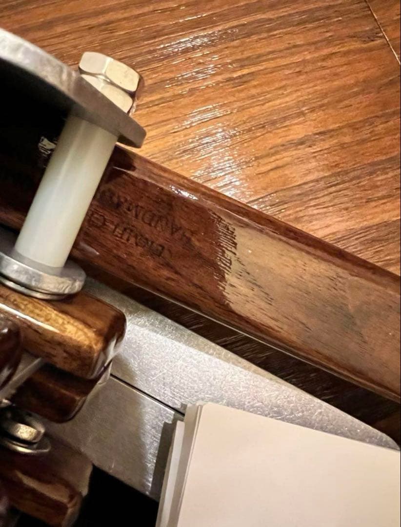 最終出品 カーミットチェア ウォルナット艶アリ カスタム多数 リトルコット付き