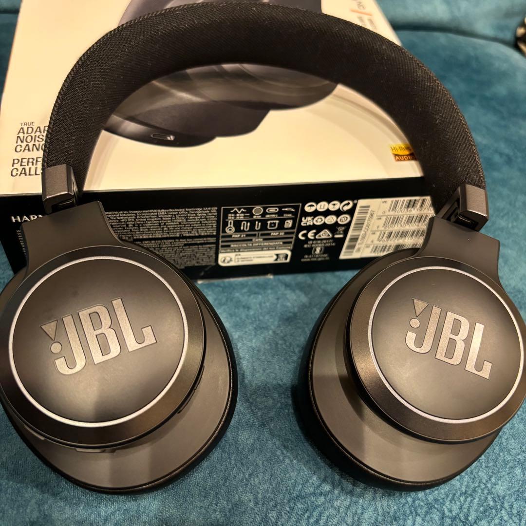 JBL LIVE 770NC ワイヤレスヘッドホン　ブラック