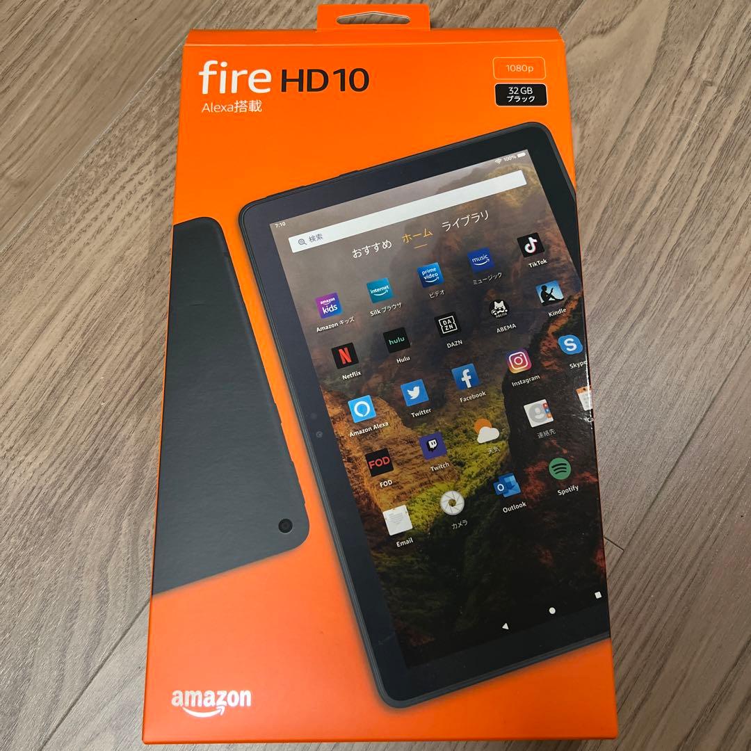 Amazon fireHD 10 32GB ブラック 第11世代モデル