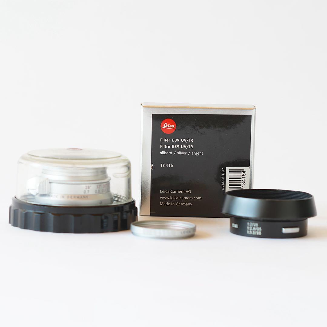 Leica Summicron 35mm f2 8枚玉ドイツ製Mマウントおまけ付
