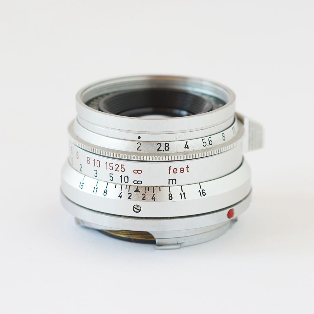 Leica Summicron 35mm f2 8枚玉ドイツ製Mマウントおまけ付