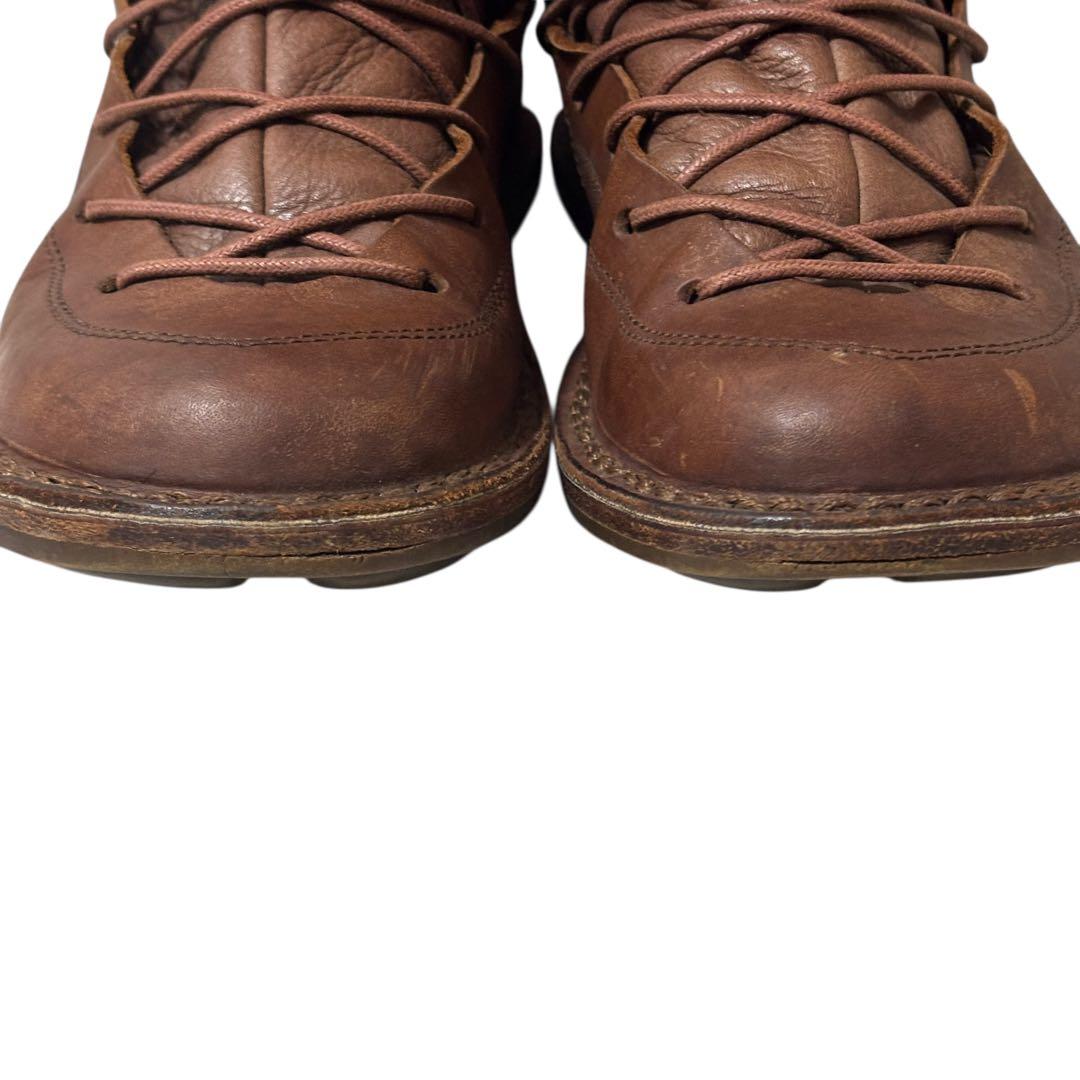 【外観美品】trippen トリッペン　レースアップブーツ　バックジップ　37