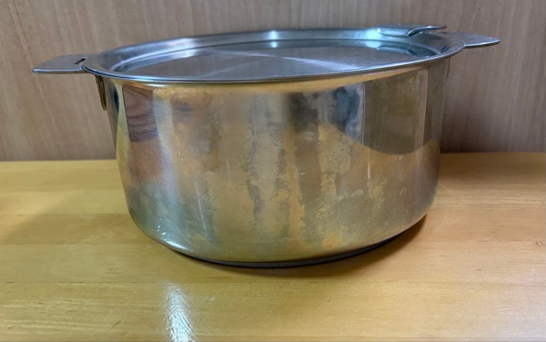 【美品/中古品】CRISTELステンレス鍋セット