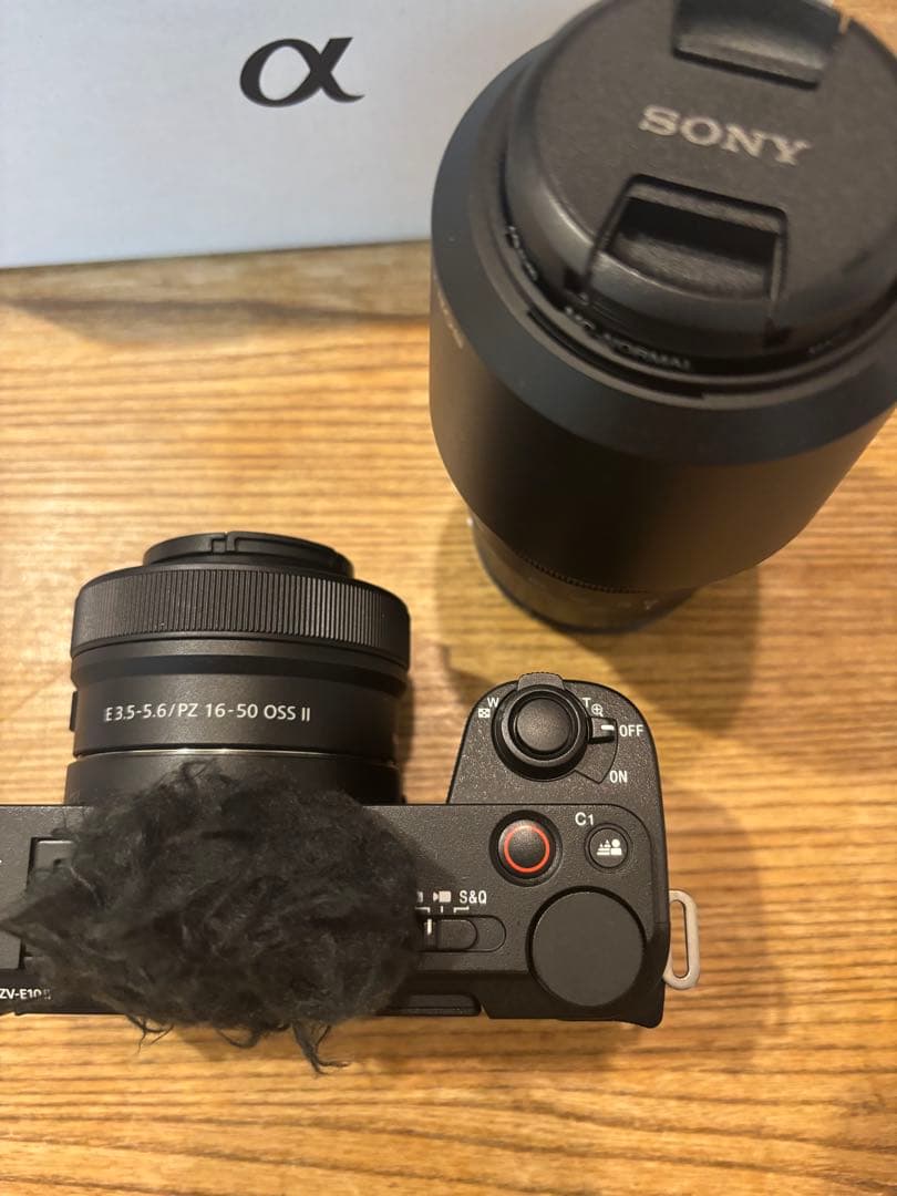 【美品】値下げSONY ZV-E10 II Eマウント バッテリー、レンズ2個付