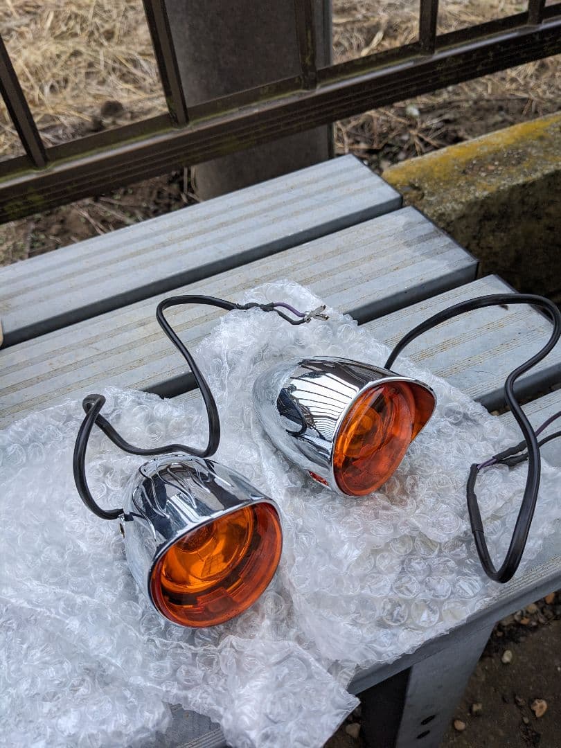 ハーレーダビッドソン純正オプションフレイムウインカーダイナソフテイルスポーツスタ