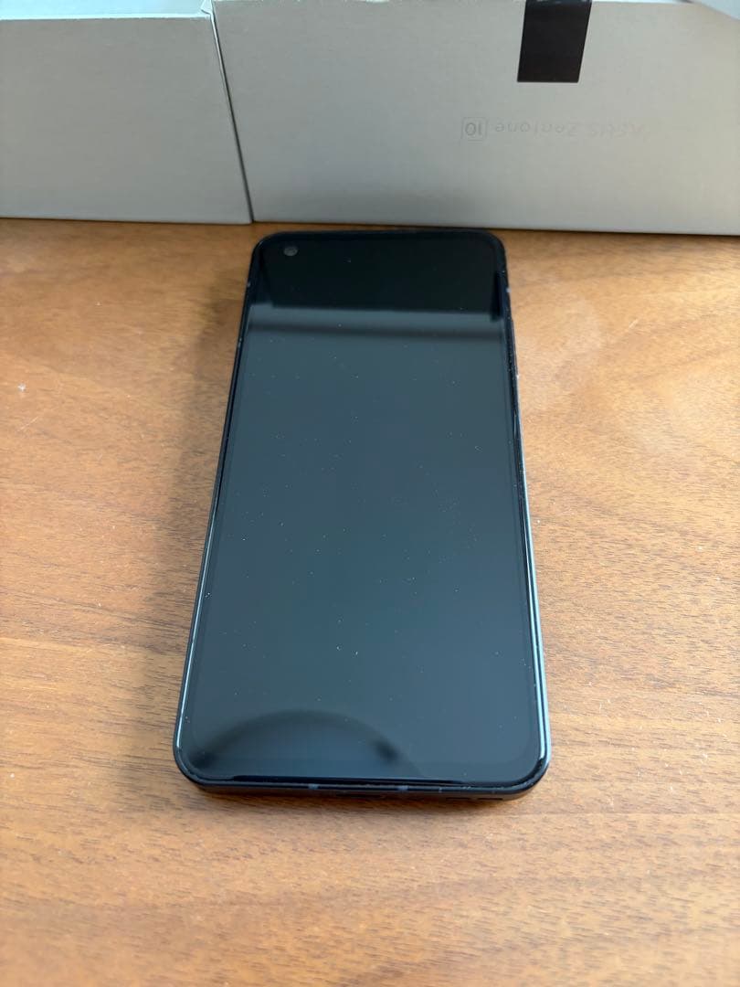 ASUS Zenfone 10 本体 充電器・ケース付き　flower