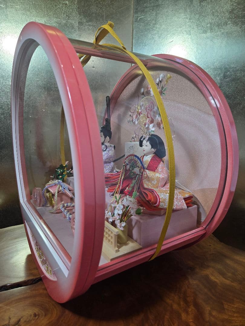 【一点限り】雛人形 ケース飾り　K55