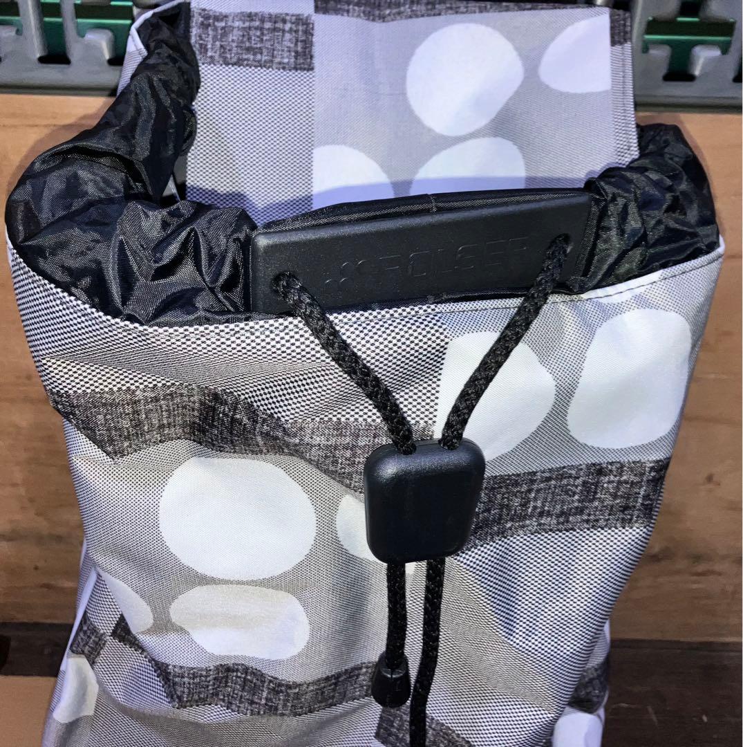 ROLSER ロルサー　2輪キャリーカート　グレー　ドット