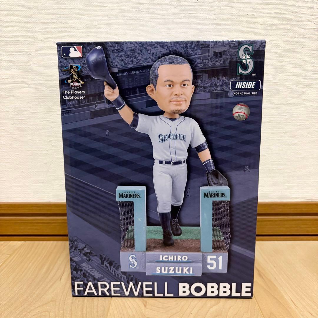【激レア限定品】ICHIRO イチロー選手 ボブルヘッド 引退 2019体限定