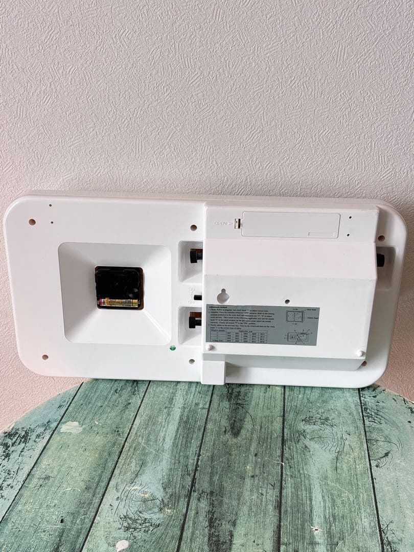 BLD パタパタ時計　レトロ　ウォールクロック　大型　訳アリ品