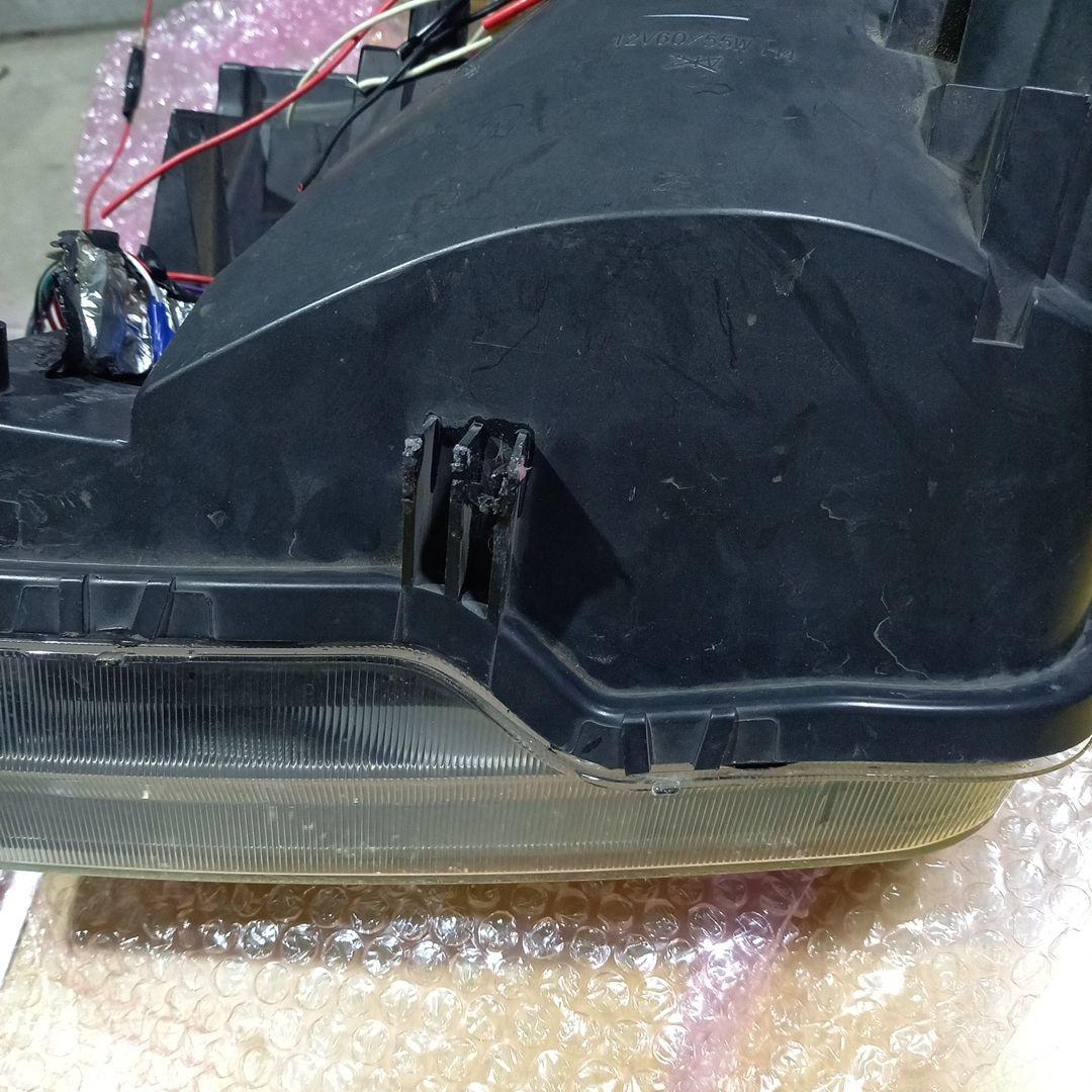 da64w エブリイワゴン ヘッドライト インナーブラック イカリング ジャンク