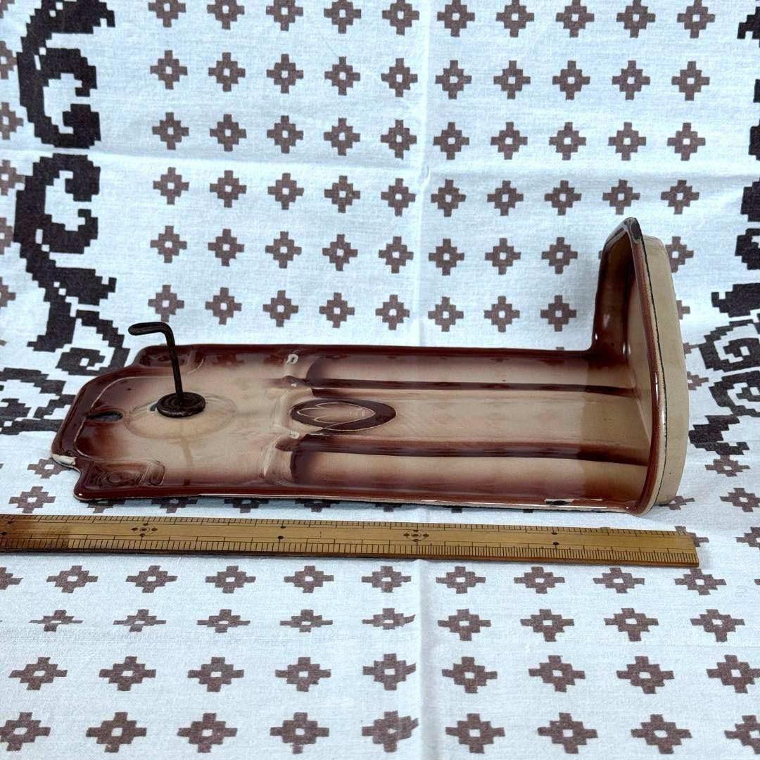 ドイツ　ヴィンテージ　ホーロー　オニオンラック　カップホルダー　アンティーク