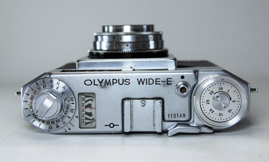 【動作確認済/モルト張替済】★OLYMPUS WIDE-E★露出計◎希少機種