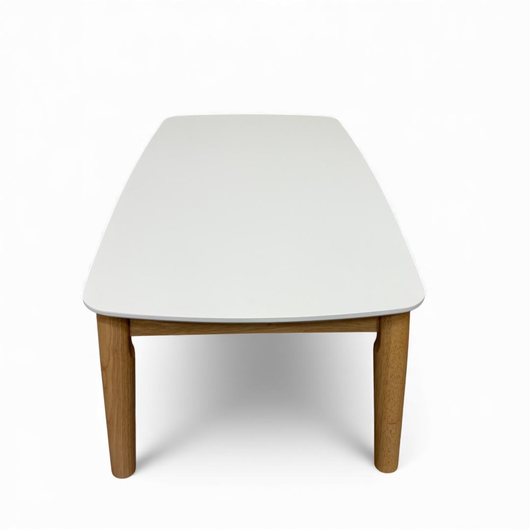 【新品】高さ2段階調整 ソファ前こたつテーブル 長方形　天板 92×53cm