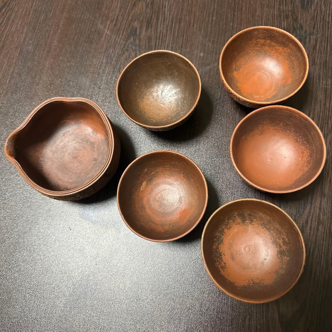 備前焼　茶道具 茶碗 湯呑み　湯冷やし　時代物