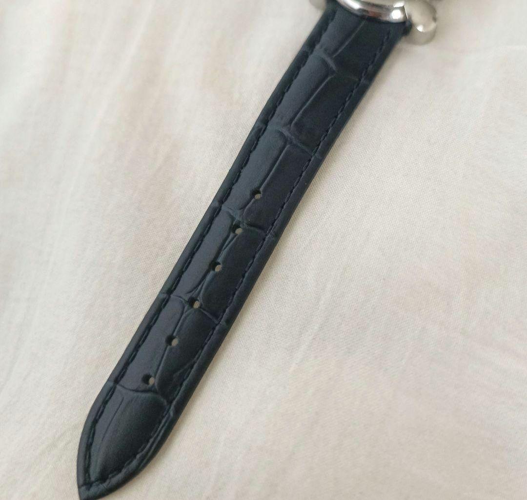 CELINE トリオンフ ネイビー レザー レディース