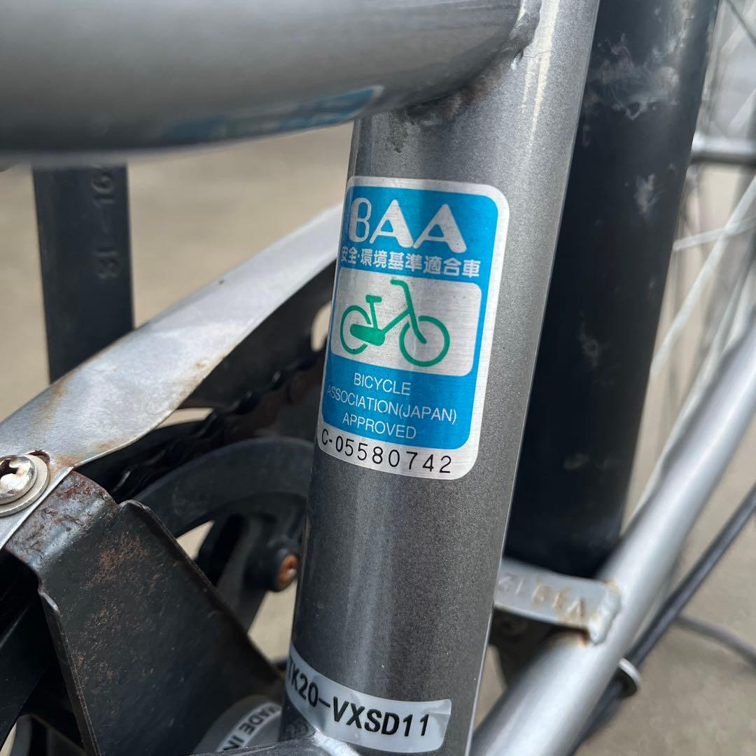 SHIMANOグレー シティサイクル 【基本的に引き取り限定】