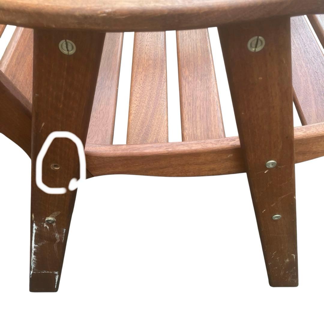 ガーデンチェア　ウッドチェア　デッキチェア　無垢材　チーク材　木製　庭