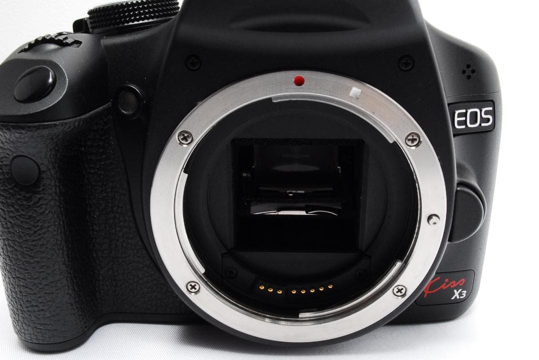 新品級シャッター数✨Canon EOS Kiss X3 レンズセット スマホ転送