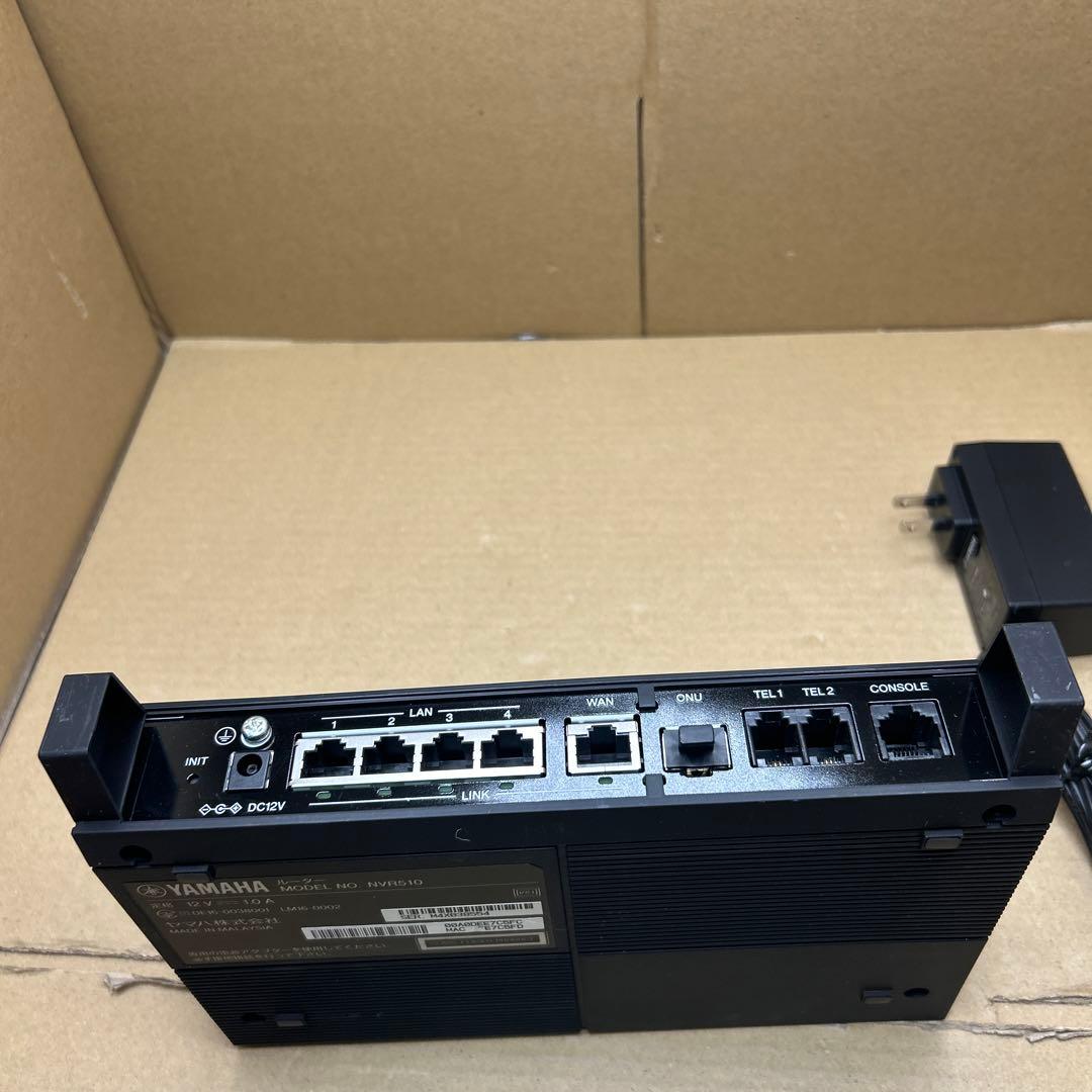 ヤマハ ギガ アクセス VoIP ルーター NVR510