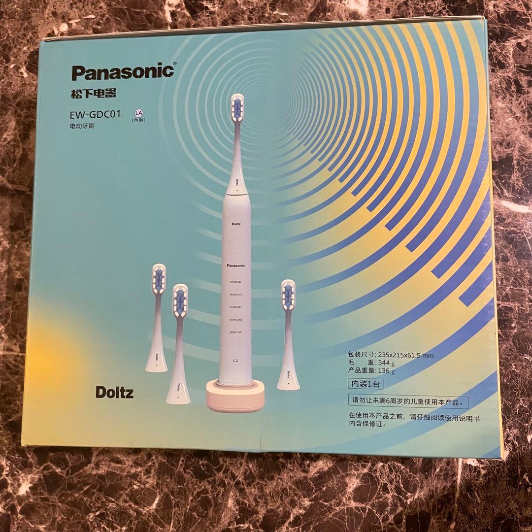パナソニック ドルツ 電動歯ブラシ 5モード 充電式 替えブラシ4本 ドルツ