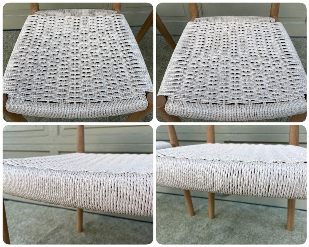 ①unico HILMA ヒルマ チェア 2脚セット 北欧 美品