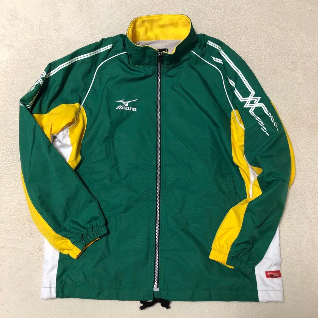 希少カラー　MIZUNO ミズノ　ブレスサーモ　ウインドブレーカー上下　美品　M