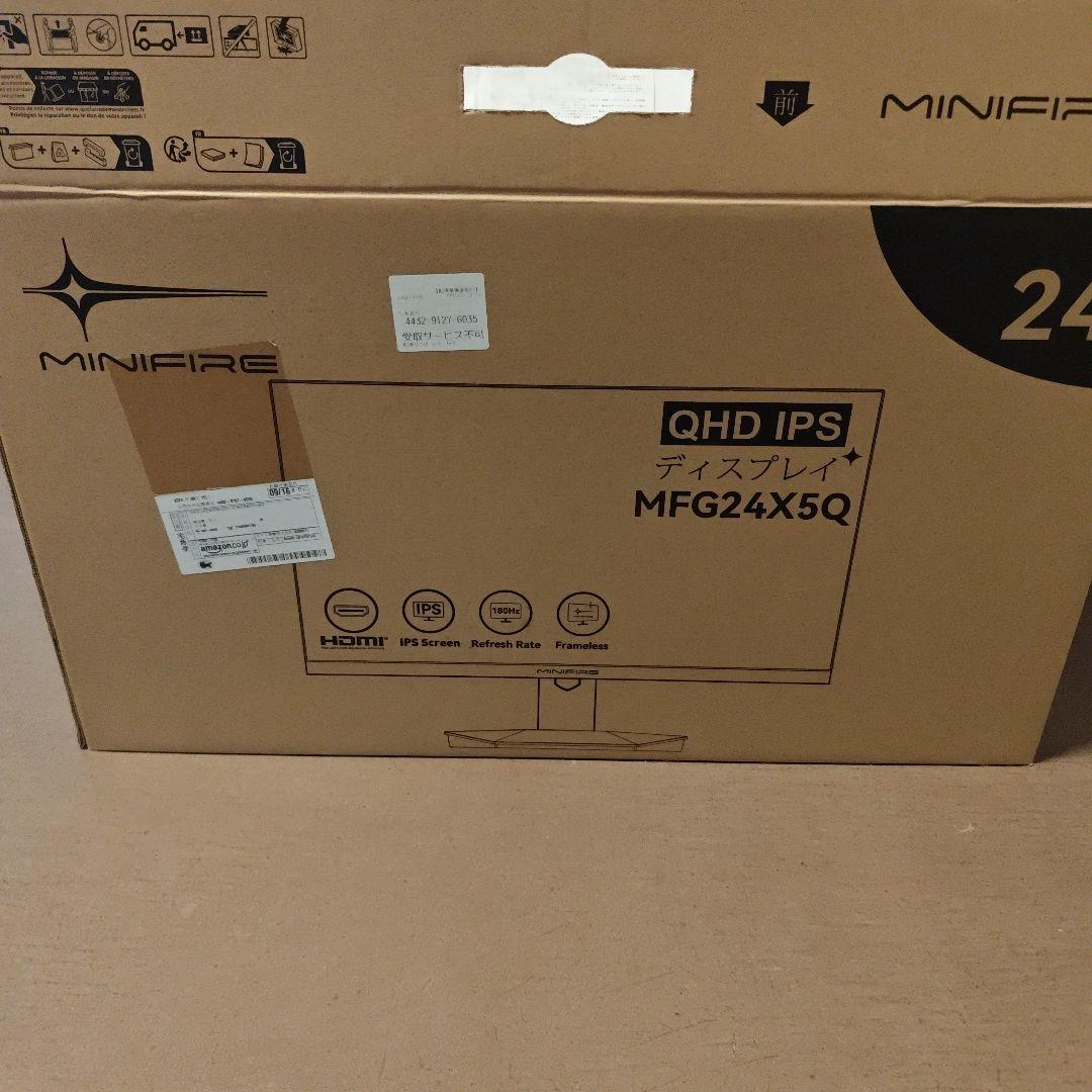 minifire MFG24X5Q wqhd 180hz 24インチ IPS