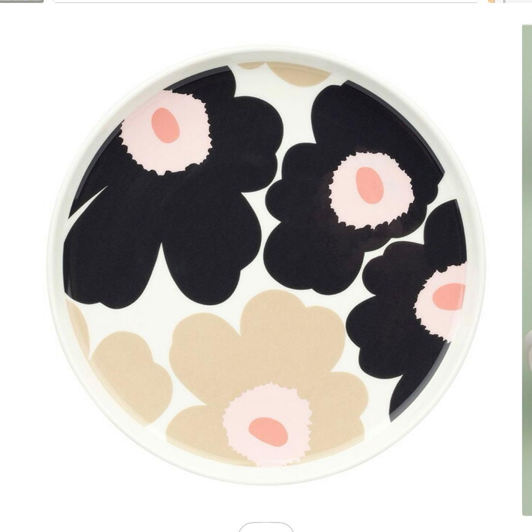 マリメッコ　ウニッコ　春　新作　プレート20㎝　2枚　新品未開封