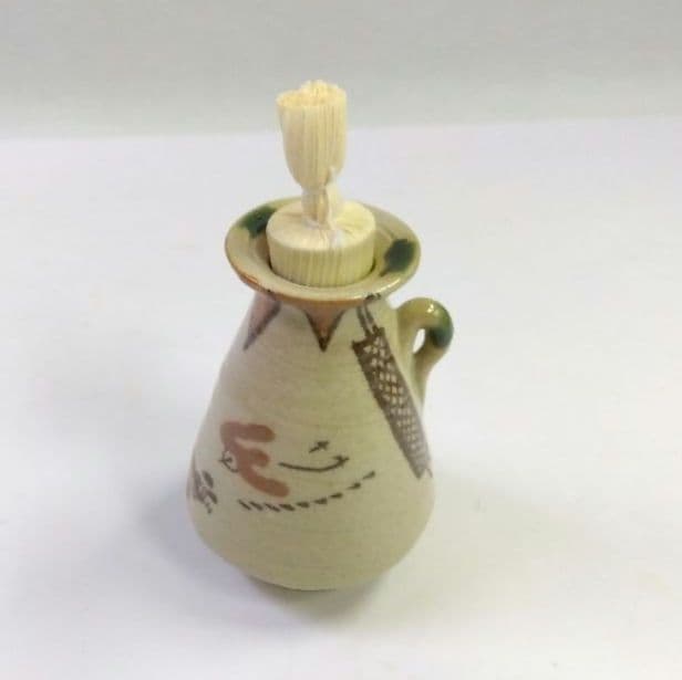 茶道具 茶箱用 茶碗 茶巾筒 振出 弥七田織部 菊泉窯 田中源彦 新品