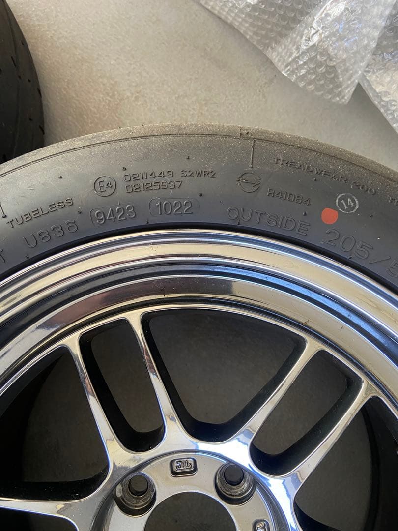 ENKEI RPF1RS 15インチ タイヤ付き4本セット