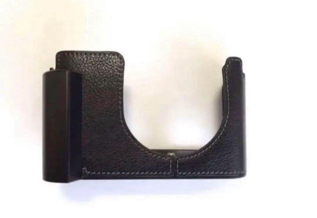 新品 本革 LEICA ライカ Q/QP用 カメラケース ブラック