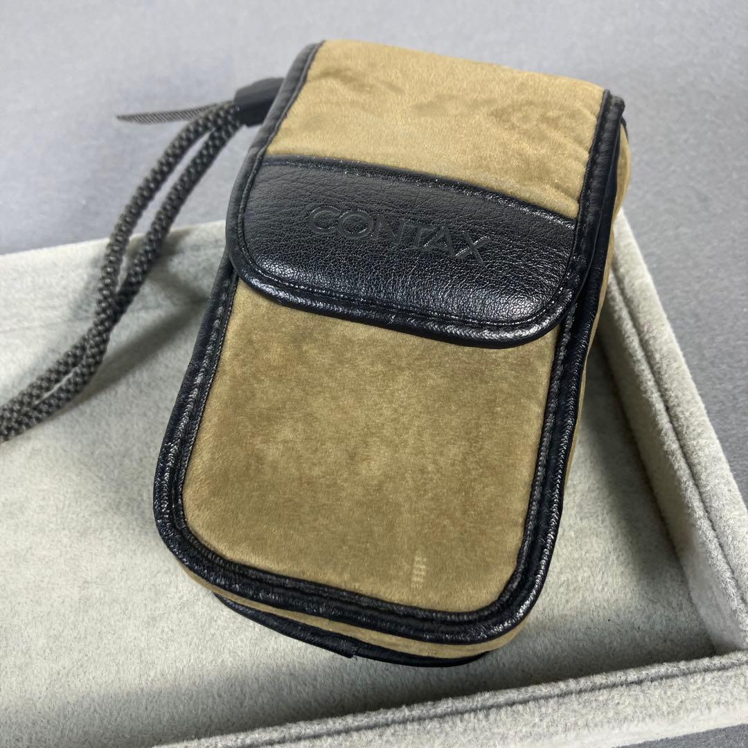 【美品】CONTAX Tvs シルバー コンパクトフィルムカメラ