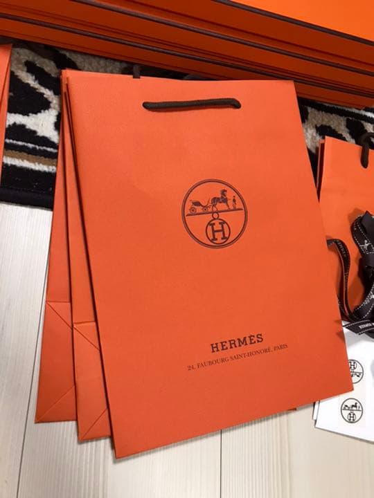 エルメス空箱、紙袋