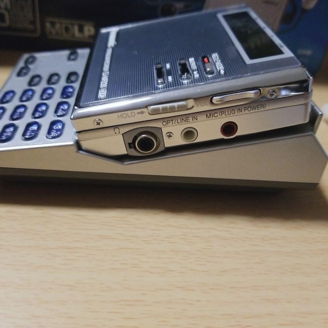 Panasonic ポータブルMDレコーダー SJ-MR230-S シルバー