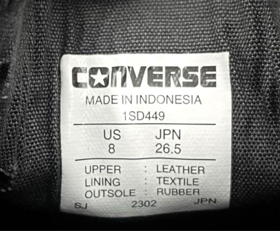 【早い者勝ち】コンバース スケートボーディング CS モカシン 1SD449