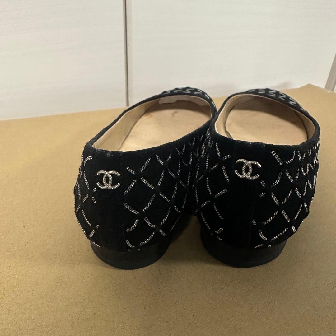 CHANEL バレエシューズ ブラック　39