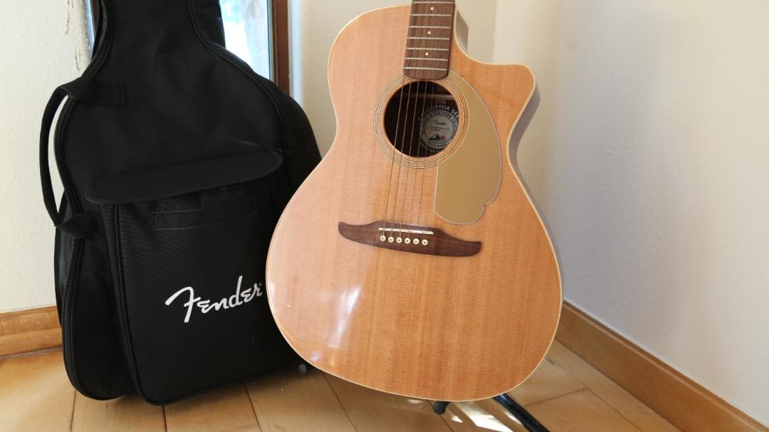 Fender NewPorter Player ナチュラル　美品　エレアコ