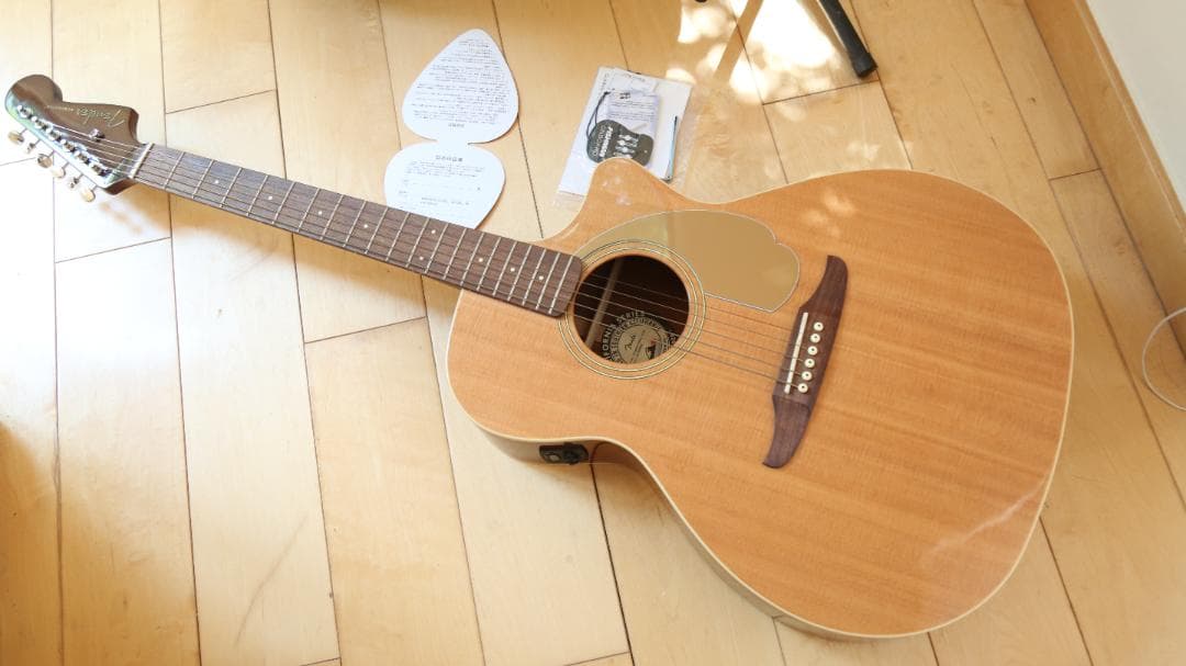 Fender NewPorter Player ナチュラル　美品　エレアコ