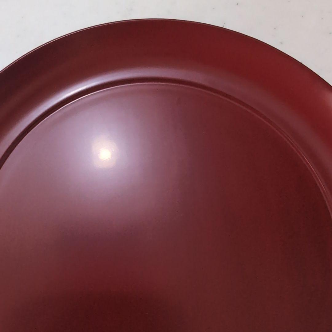 浄法寺塗　大皿　椿皿