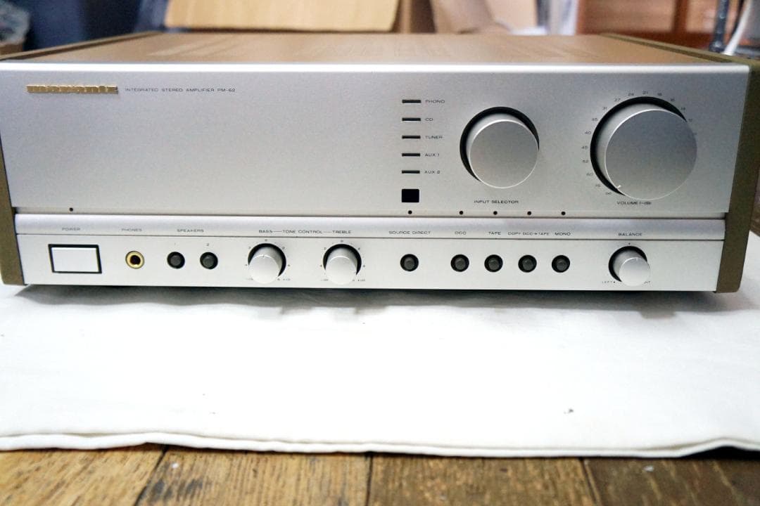 Marantz PM-62F マランツ　オーディオ用 HGコンデンサー交換済