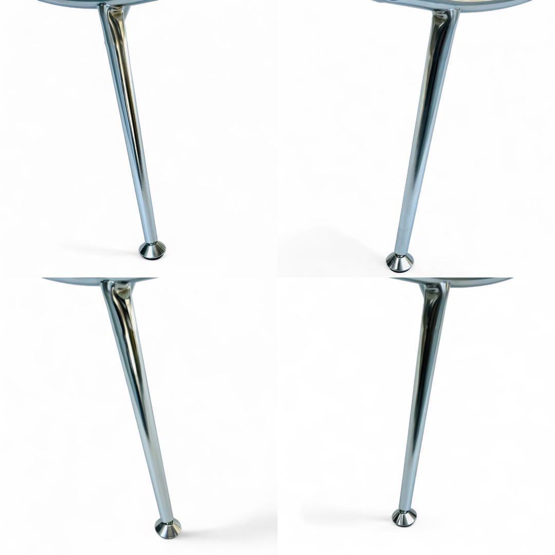 昭和レトロ ミッドセンチュリー　スペースエイジ　ローテーブル　ガラステーブル