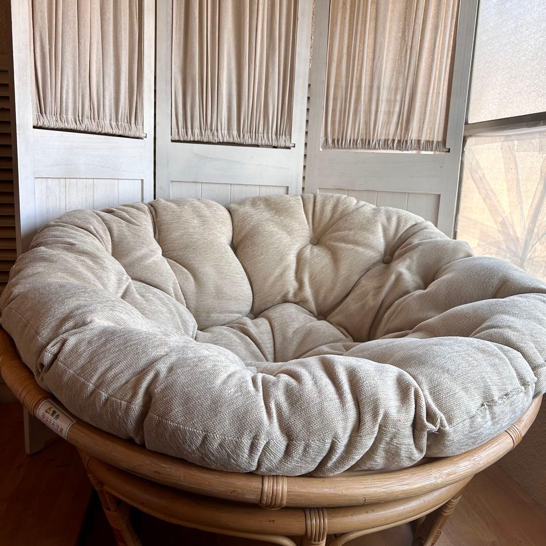 ニトリ　パパサンチェア　ソファ