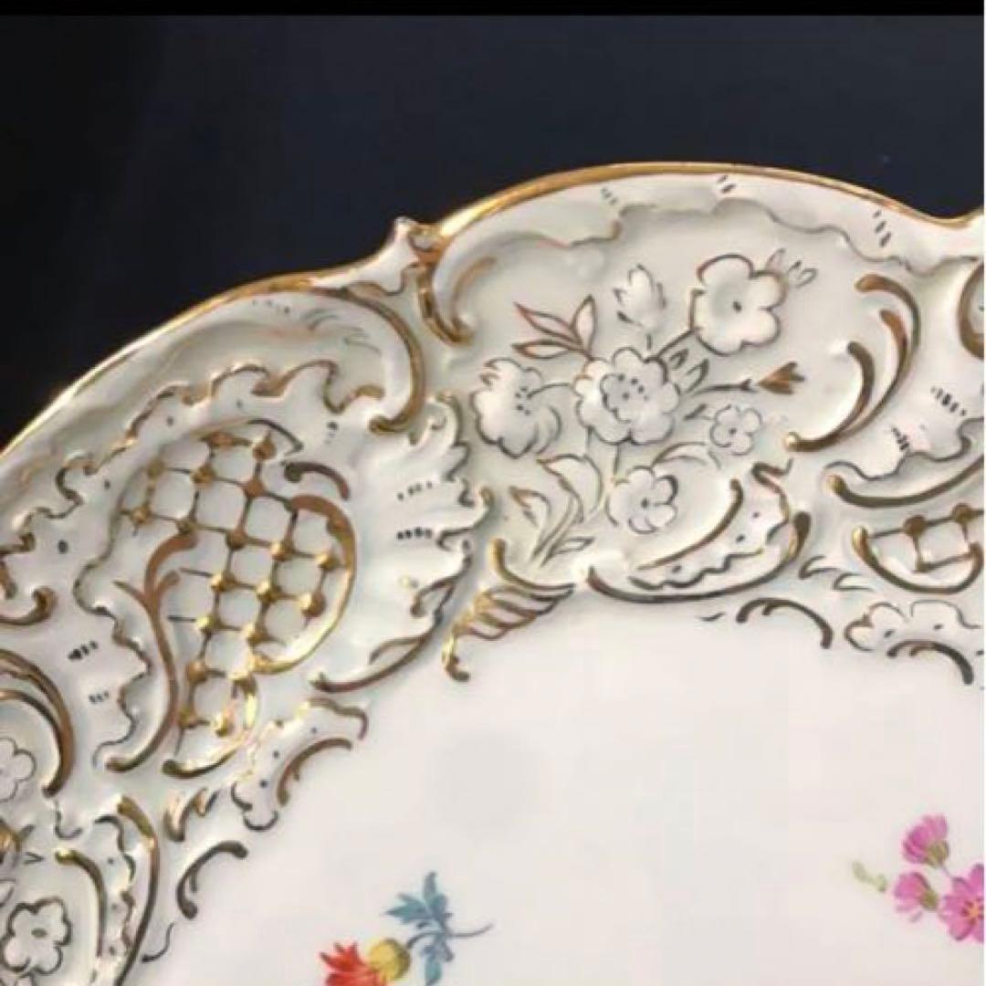 マイセン Meissen  グランツゴールド  30cm 大皿