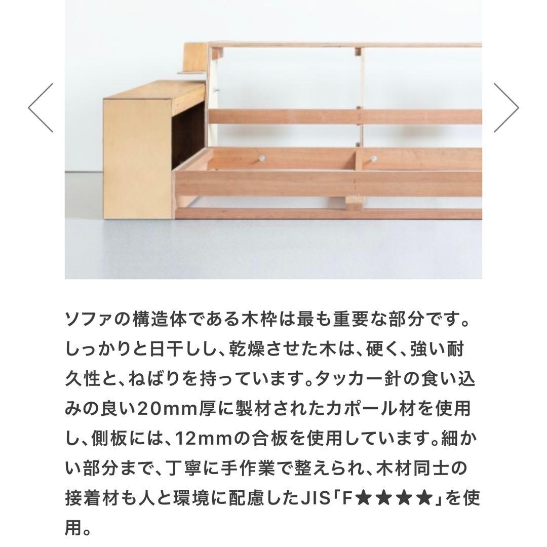 手渡し応相談【FLANNEL SOFA】フランネルソファ ブリック ソファのみ